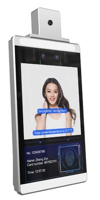 Android 11.0 OS Reconocimiento facial Control de acceso de máquina biométrica Montaje en la pared