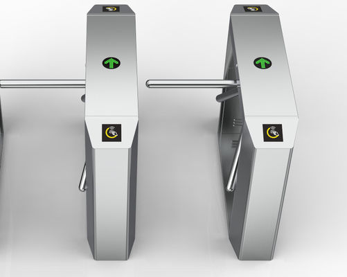 Trípodo biométrico Puerta giratoria Cintura altura de acero inoxidable 220V 60kg peso