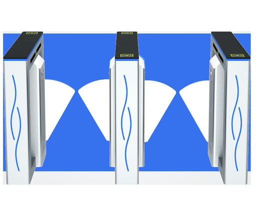 Puerta automática de girasol con colgajo RFID con interfaz de comunicación TCP/IP para control de acceso