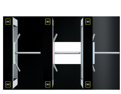 Puerta giratoria electrónica de 100W flexible y confiable con frecuencia 50/60Hz