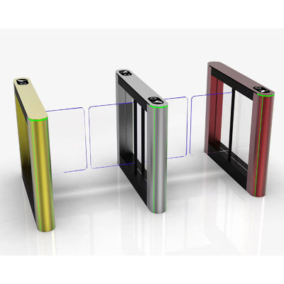 Puertas giratorias oscilantes de acero inoxidable 304 30-40 Personas/min Barrera 100W Potencia