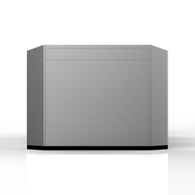 Operación color plata protegida IP54 de la puerta del torniquete del oscilación con el interfaz RS485/TCP/IP